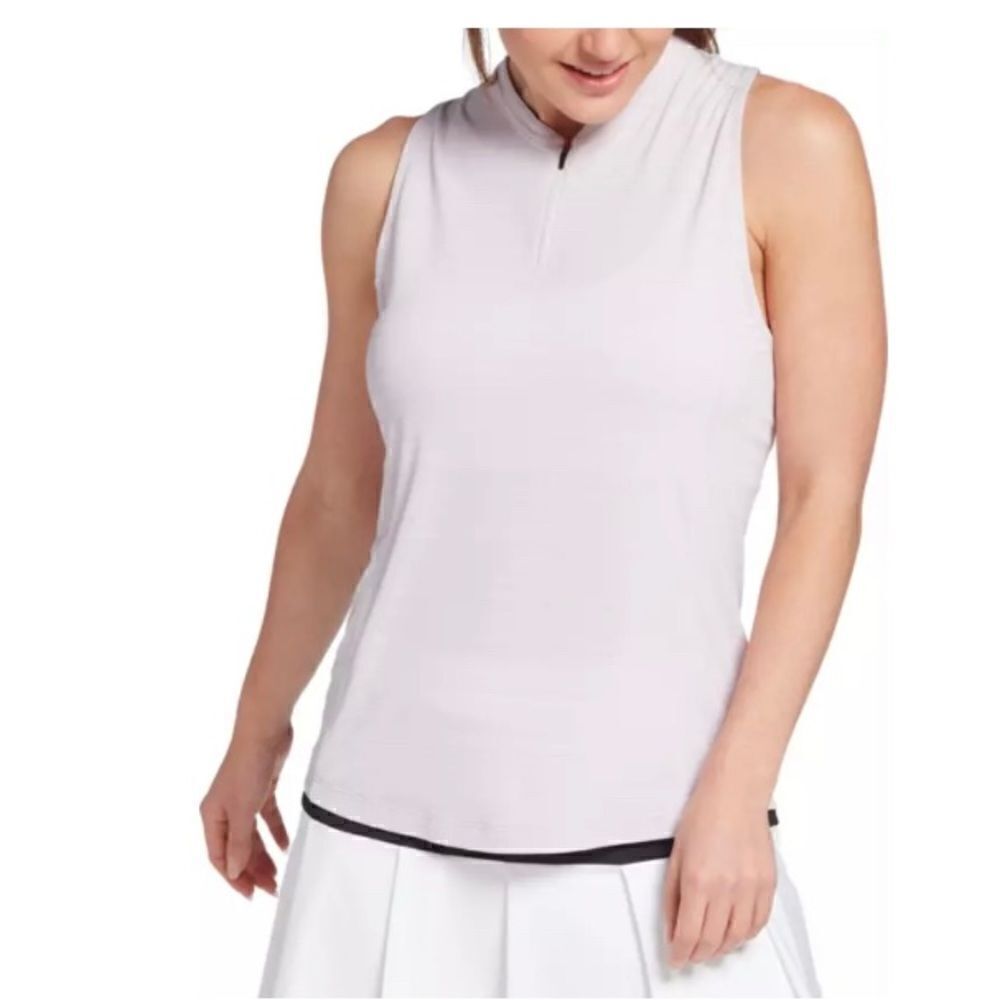Slazenger Women's Core Textured Blade Sleeveless Golf Polo - Picture 2 of 9